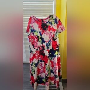 Milly Rosabella Scuba Floral Dress